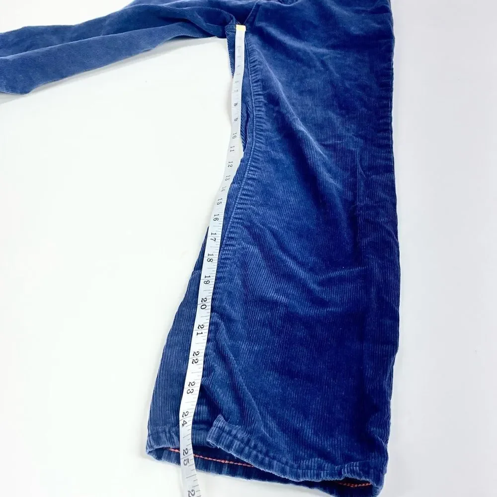 Crewcuts navy corduroy straight leg pants 10